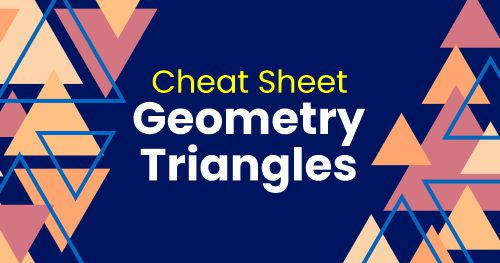 Cheat Sheet - Geometry-Triangles