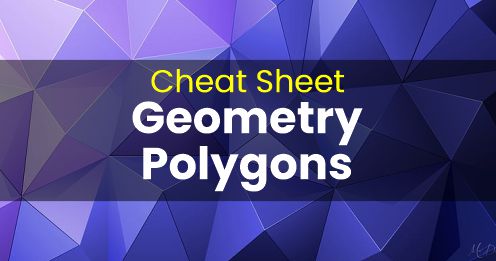 Cheat Sheet-Geometry-Polygons